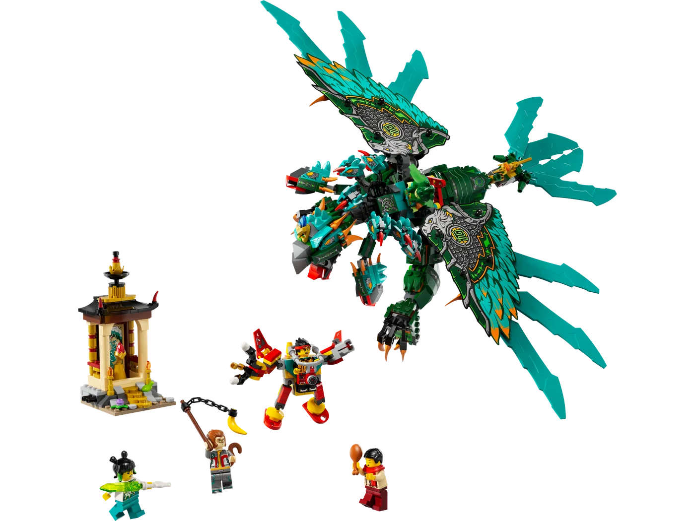 Dans le même style que le LEGO Bête à neuf têtes (80056-1) | Brick Broker