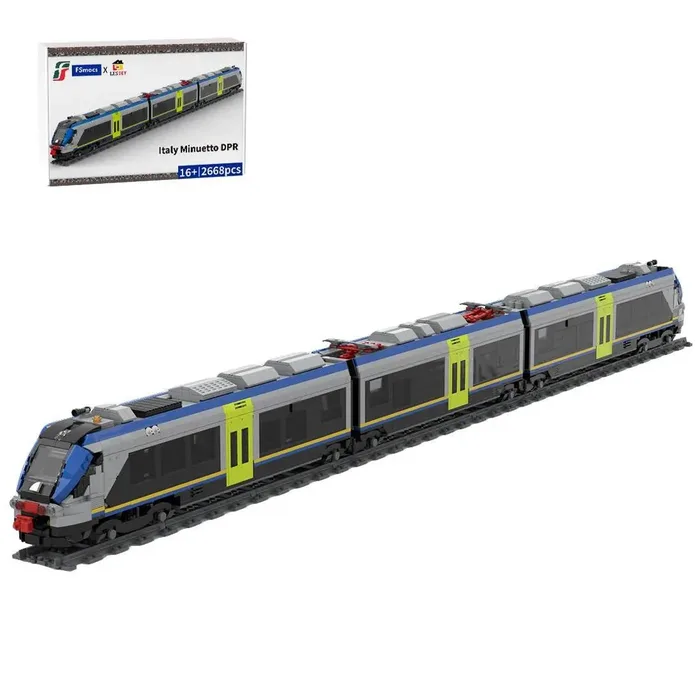 LesDiy Train Minuetto DPR Italie (LESDIY-3666530) - prix | Brick Broker