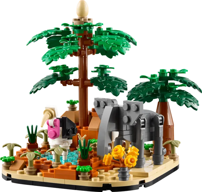 LEGO 40784 Diorama de la savane africaine - prix | Brick Broker