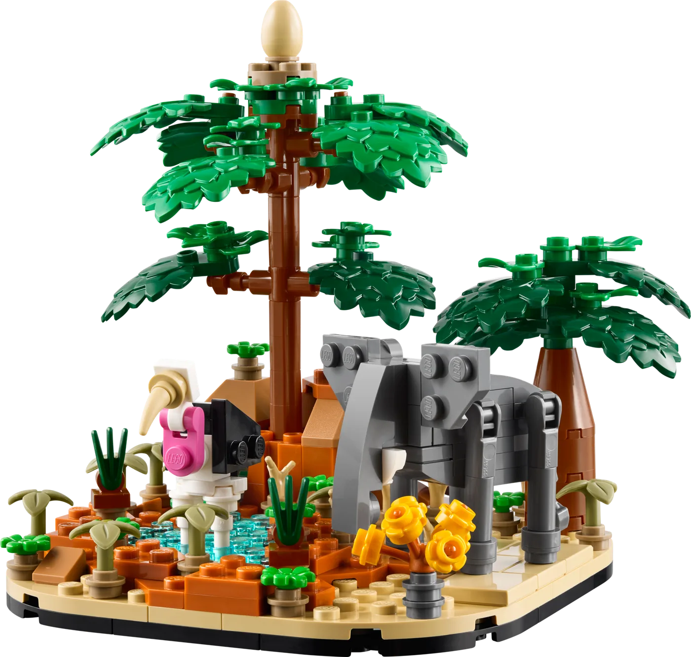 Dans le même style que le LEGO Diorama de la savane africaine (40784-1) | Brick Broker