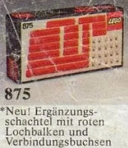 LEGO 875 Ensemble supplémentaire - prix et où acheter | Brick Broker