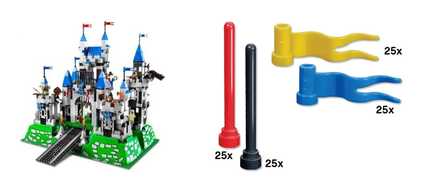 Dans le même style que le LEGO Château Classique (K10176-1) | Brick Broker