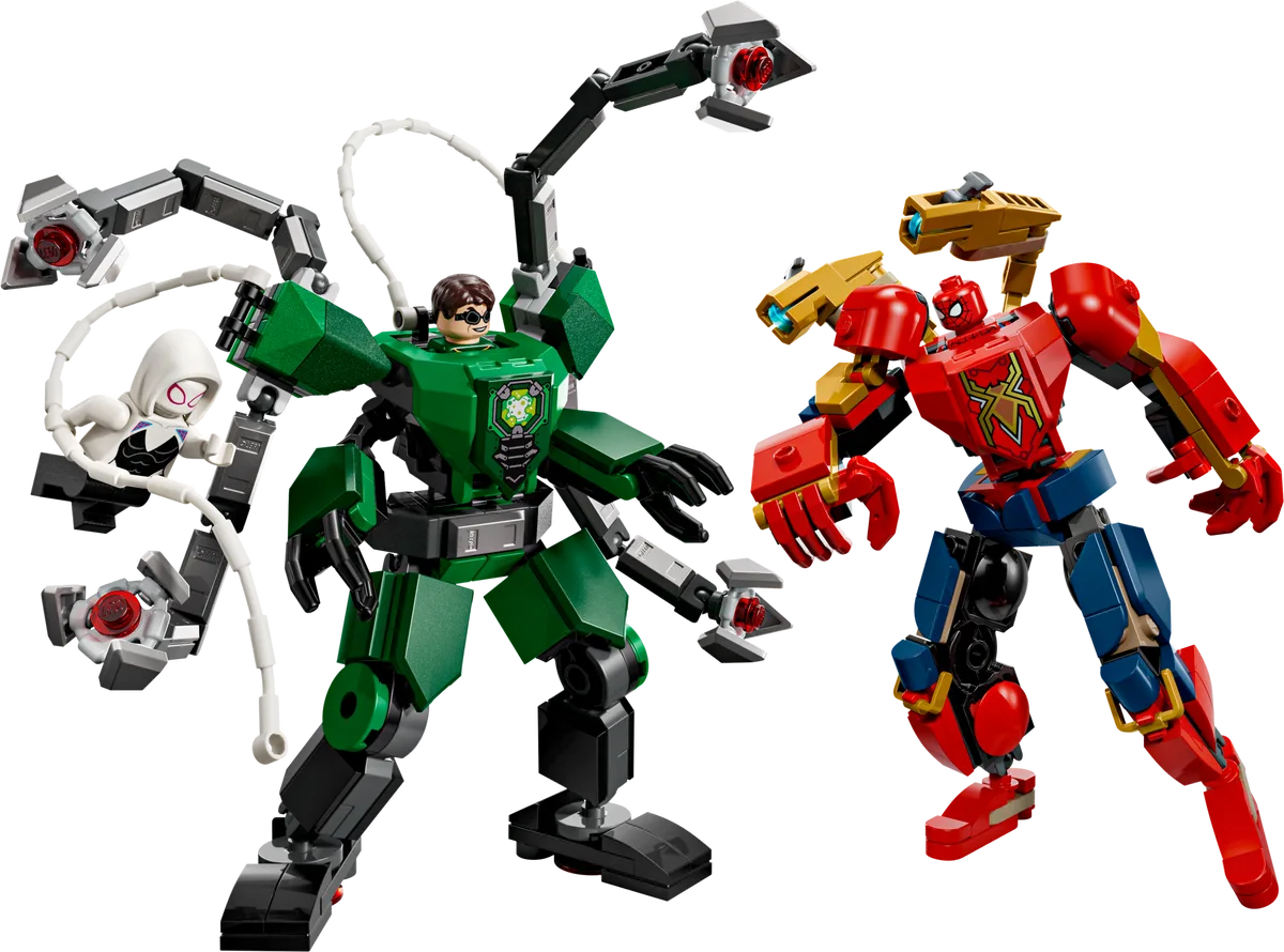 Dans le même style que le LEGO Combat de Mechs : Spider-Man contre Docteur Octopus (76338-1) | Brick Broker