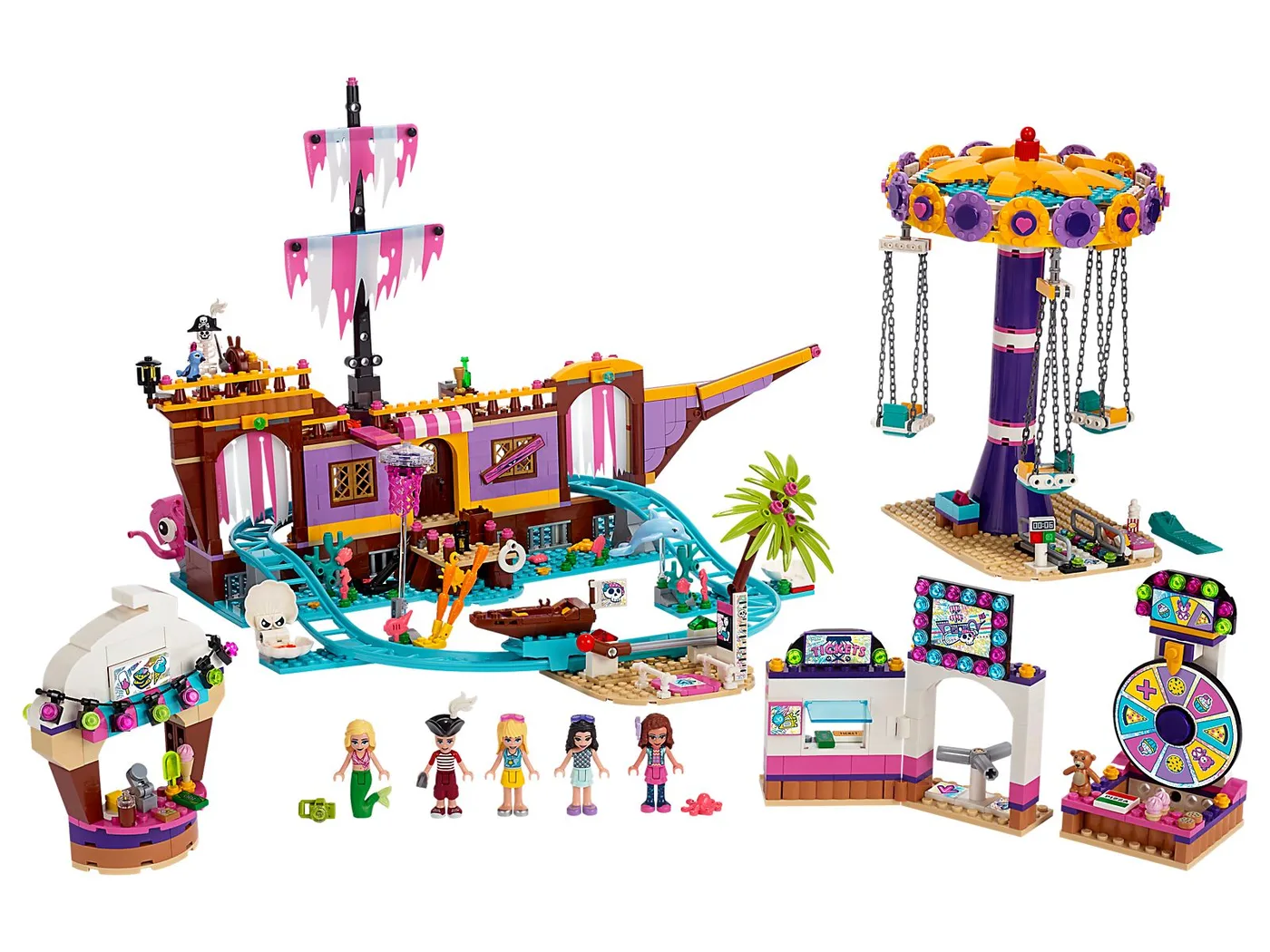 Dans le même style que le LEGO Jetée d'amusement de la ville de Heartlake (41375-1) | Brick Broker