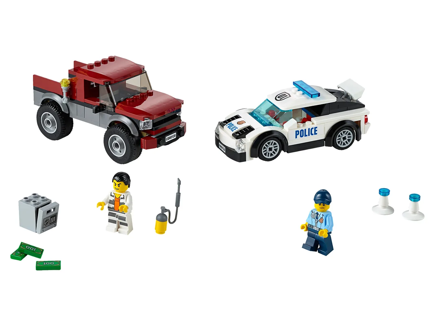 Dans le même style que le LEGO La course poursuite (60128-1) | Brick Broker