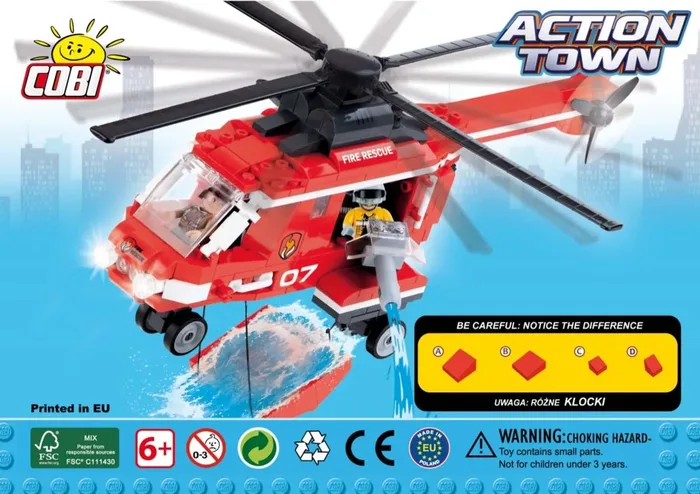 COBI Hélicoptère de secours (COBI-1473) - prix | Brick Broker