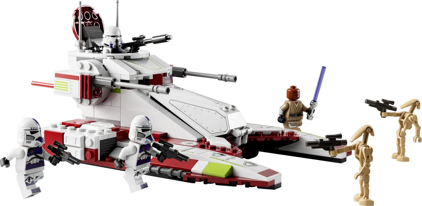 Dans le même style que le LEGO Le Tank de Combat de la République (75342-1) | Brick Broker