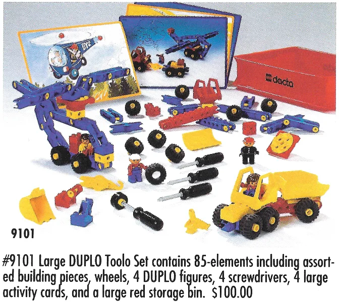 Dans le même style que le LEGO Duplo Toolo grande set (9101-1) | Brick Broker