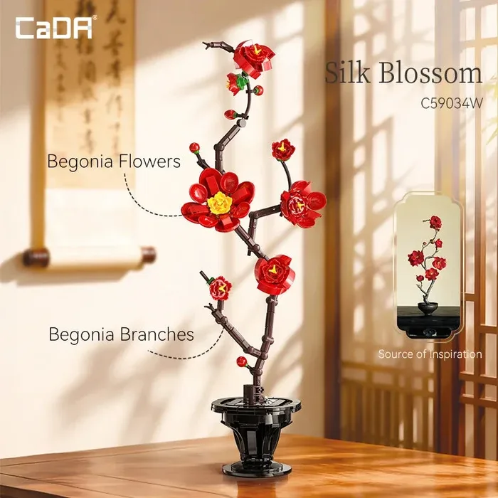CaDA Art floral oriental Artizan (CADA-C59034W) - prix | Brick Broker