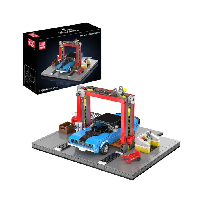 Mould King Garage de réparation & Muscle Car Challenger (MOU-24086) - prix | Brick Broker