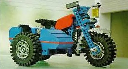 Dans le même style que le LEGO La moto avec side-car (857-1) | Brick Broker