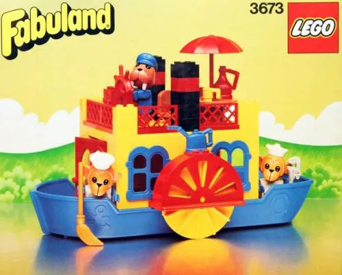 Dans le même style que le LEGO Bateau à vapeur (3673-1) | Brick Broker