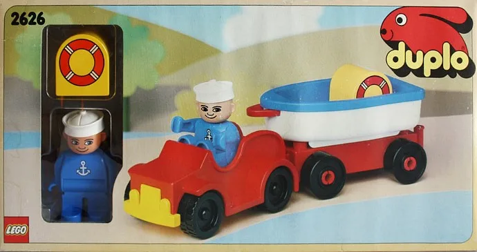 Dans le même style que le LEGO Caravane de vacances voiture et bateau (2626-1) | Brick Broker