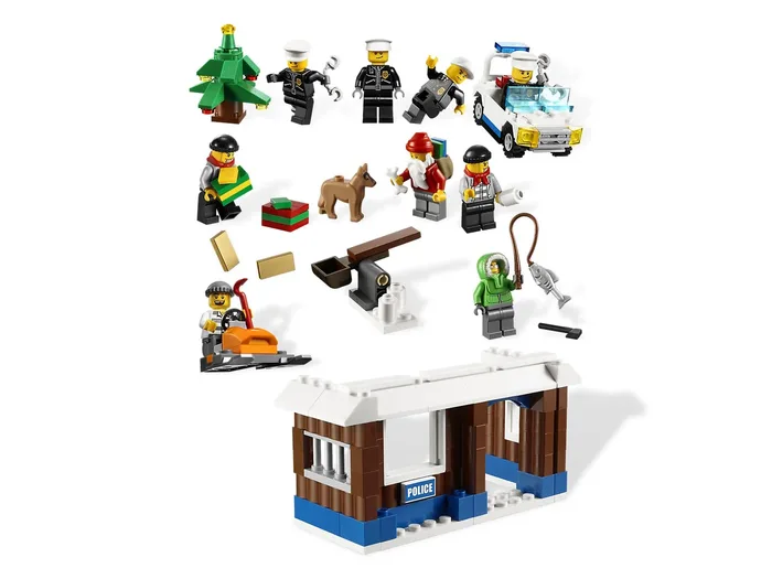 LEGO 7553 Calendrier de l'Avent de la ville 2011 - prix | Brick Broker