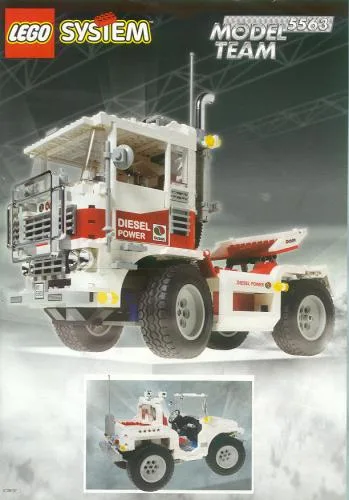 Dans le même style que le LEGO Camion de course (5563-1) | Brick Broker