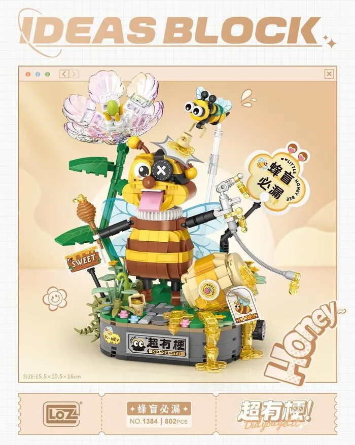 LOZ Fit Tu Obtiens Le Le Abeille (LOZ-1384) - prix | Brick Broker