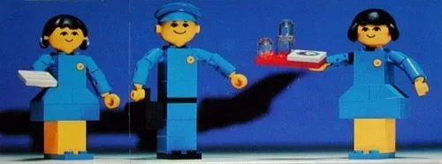 LEGO 1561 Équipe de vol Lufthansa - prix | Brick Broker