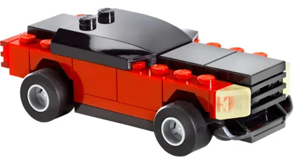 Dans le même style que le LEGO Voiture musclée (7612-1) | Brick Broker