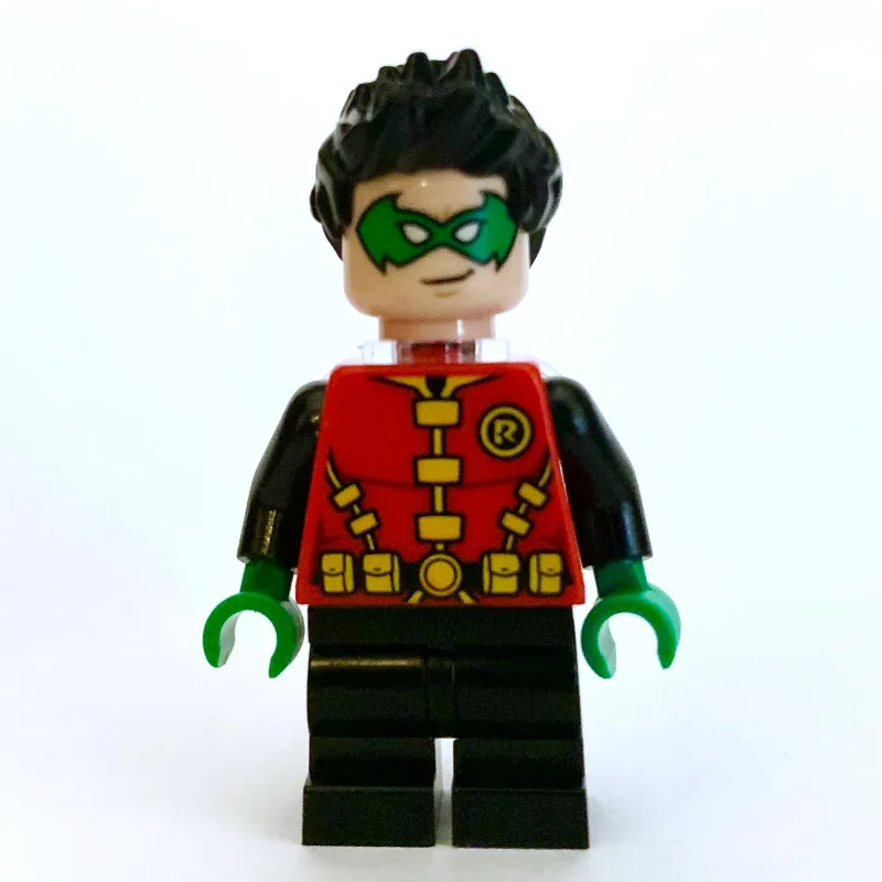 Robin, Green Eyemask, Yellow Utility Belt, Sh… — minifigurine LEGO | Brick Broker