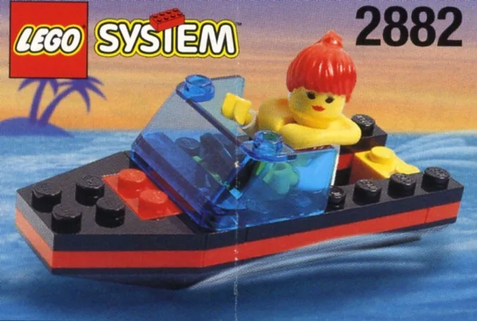Dans le même style que le LEGO Bateau rapide (2882-1) | Brick Broker