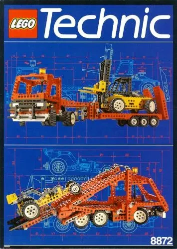 LEGO 8872 Transporteur de chariot élévateur - prix | Brick Broker