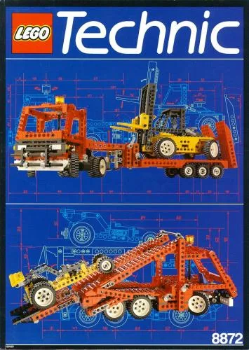 Dans le même style que le LEGO Transporteur de chariot élévateur (8872-1) | Brick Broker