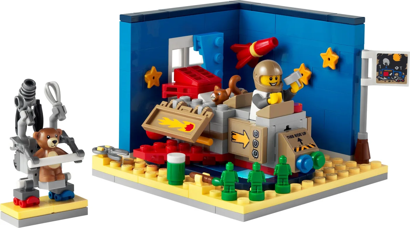 Dans le même style que le LEGO Aventures cosmiques en carton (40533-1) | Brick Broker