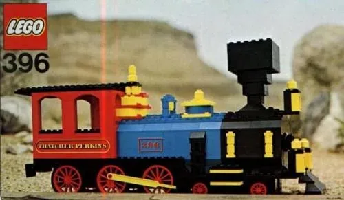 LEGO 396 Locomotive Thatcher Perkins - prix | Brick Broker