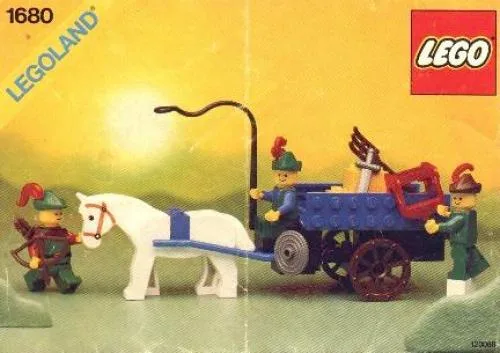 Dans le même style que le LEGO Charrette à foin avec contrebandiers (1680-1) | Brick Broker
