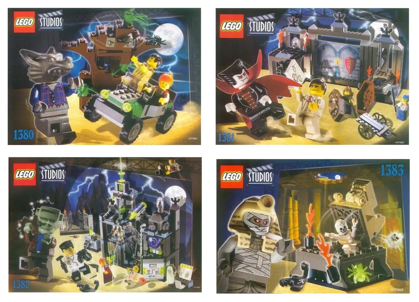 Dans le même style que le LEGO Kit Monstres Effrayants (K1383-1) | Brick Broker