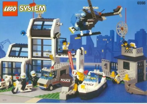 Dans le même style que le LEGO Station de Police Métropolitaine (6598-1) | Brick Broker