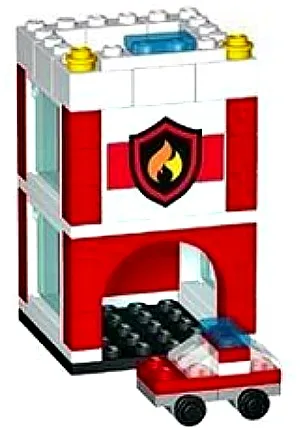 Dans le même style que le LEGO Caserne de Pompiers (PBKFIRE-1) | Brick Broker