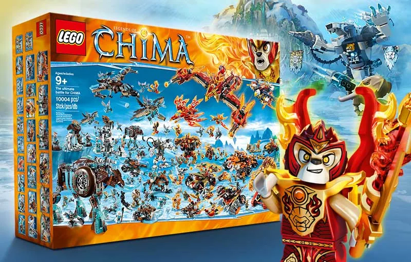 Dans le même style que le LEGO La bataille finale pour Chima (BIGBOX-1) | Brick Broker