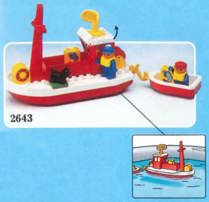 LEGO 2643 Bateau de pêche - prix et où acheter | Brick Broker