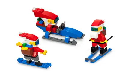 Dans le même style que le LEGO Le Père Noël dans la Neige (40000-1) | Brick Broker