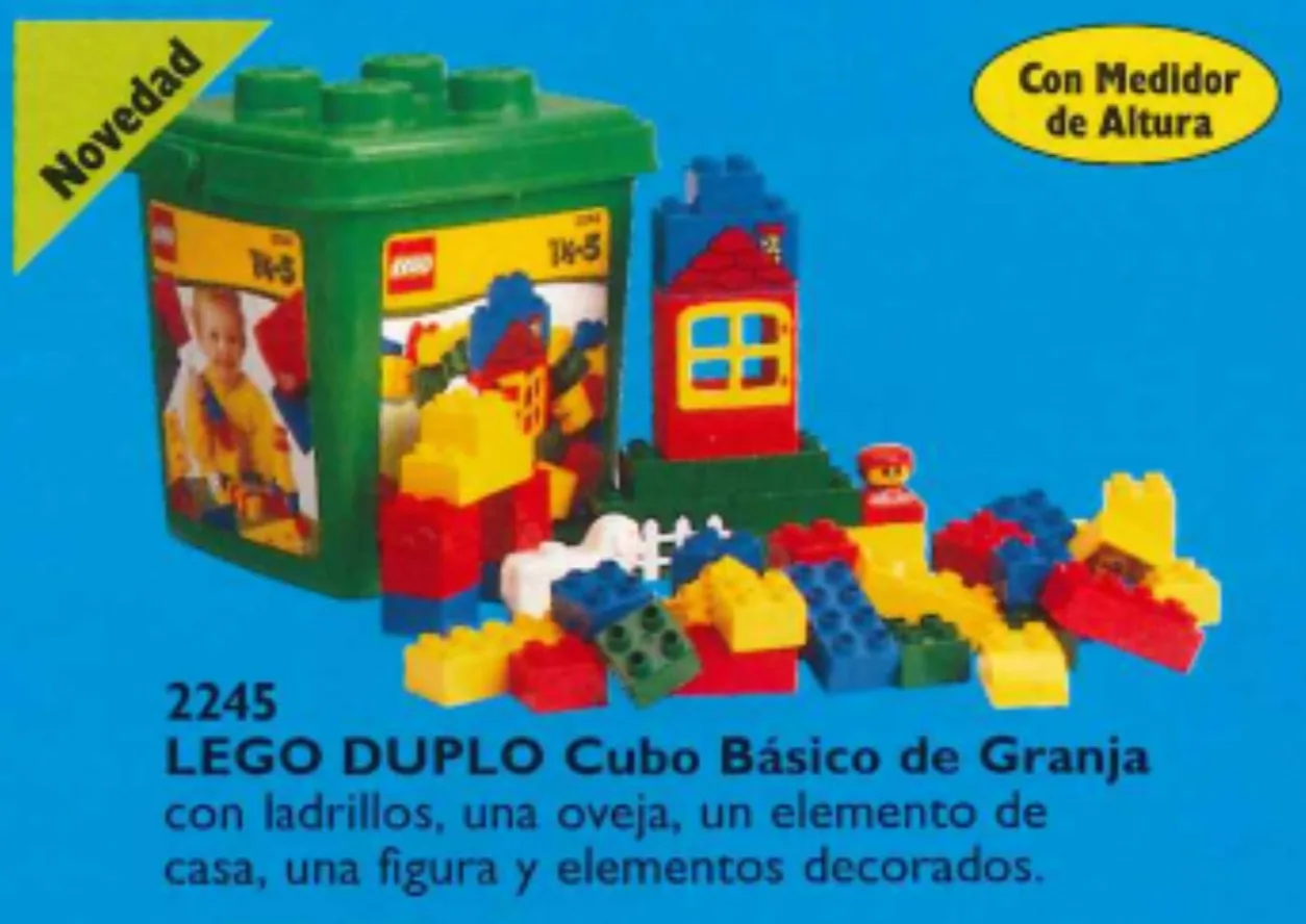 Dans le même style que le LEGO Seau de Ferme (2245-1) | Brick Broker