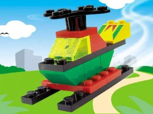 Dans le même style que le LEGO Hélicoptère de mer (4017-1) | Brick Broker