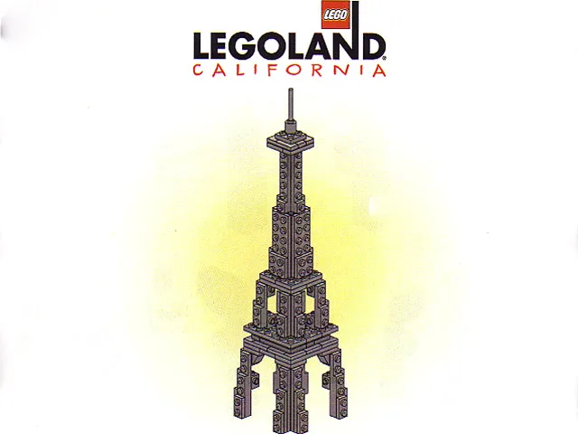 Dans le même style que le LEGO Skyline de Las Vegas, Tour Eiffel (Exclusivité Passe Ambassadeur LLCA) (LLCA25-1) | Brick Broker