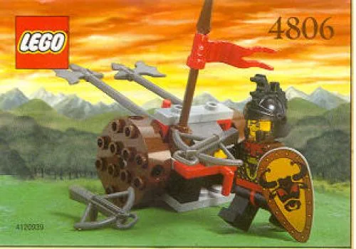 Dans le même style que le LEGO Chariot à Hache (4806-1) | Brick Broker