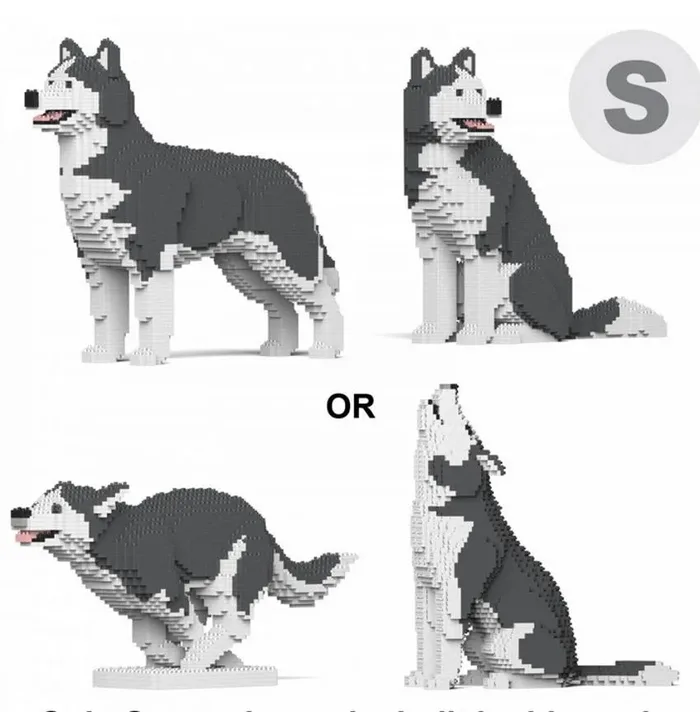 JEKCA Pack 4-en-1 Husky 01-M04 - Taille Standard (JEK-ST19HSK01-M04) - prix | Brick Broker