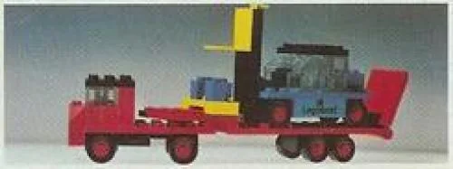 Dans le même style que le LEGO Chariot élévateur avec camion (684-1) | Brick Broker