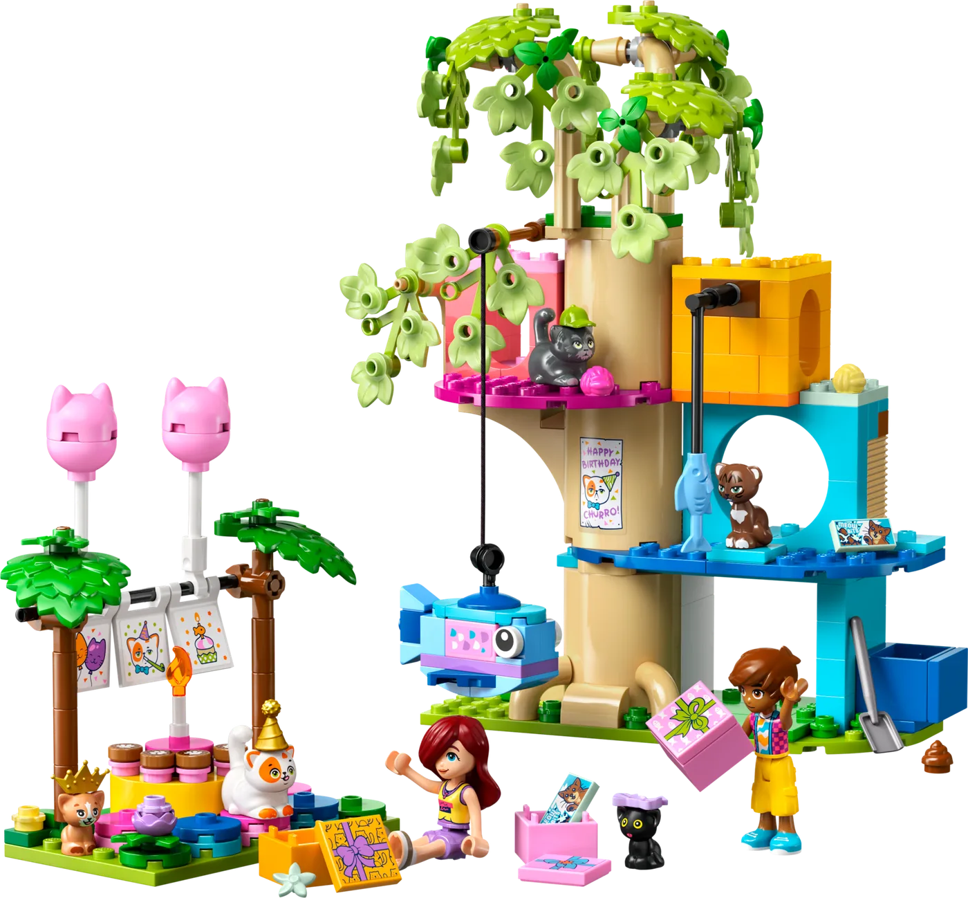 Dans le même style que le LEGO La fête d’anniversaire et l’arbre à chats (42666-1) | Brick Broker