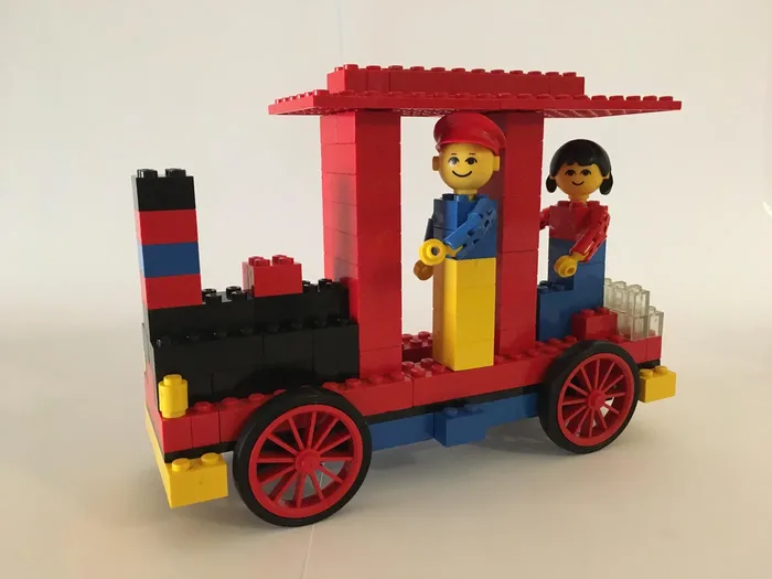 LEGO 252 Locomotive avec conducteur et passager - prix | Brick Broker
