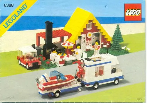 Dans le même style que le LEGO Maison de Vacances avec Caravane (6388-1) | Brick Broker