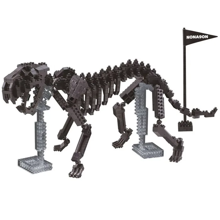 nanoblock Squelette de tigre NONA9ON (NBM-016) - prix | Brick Broker