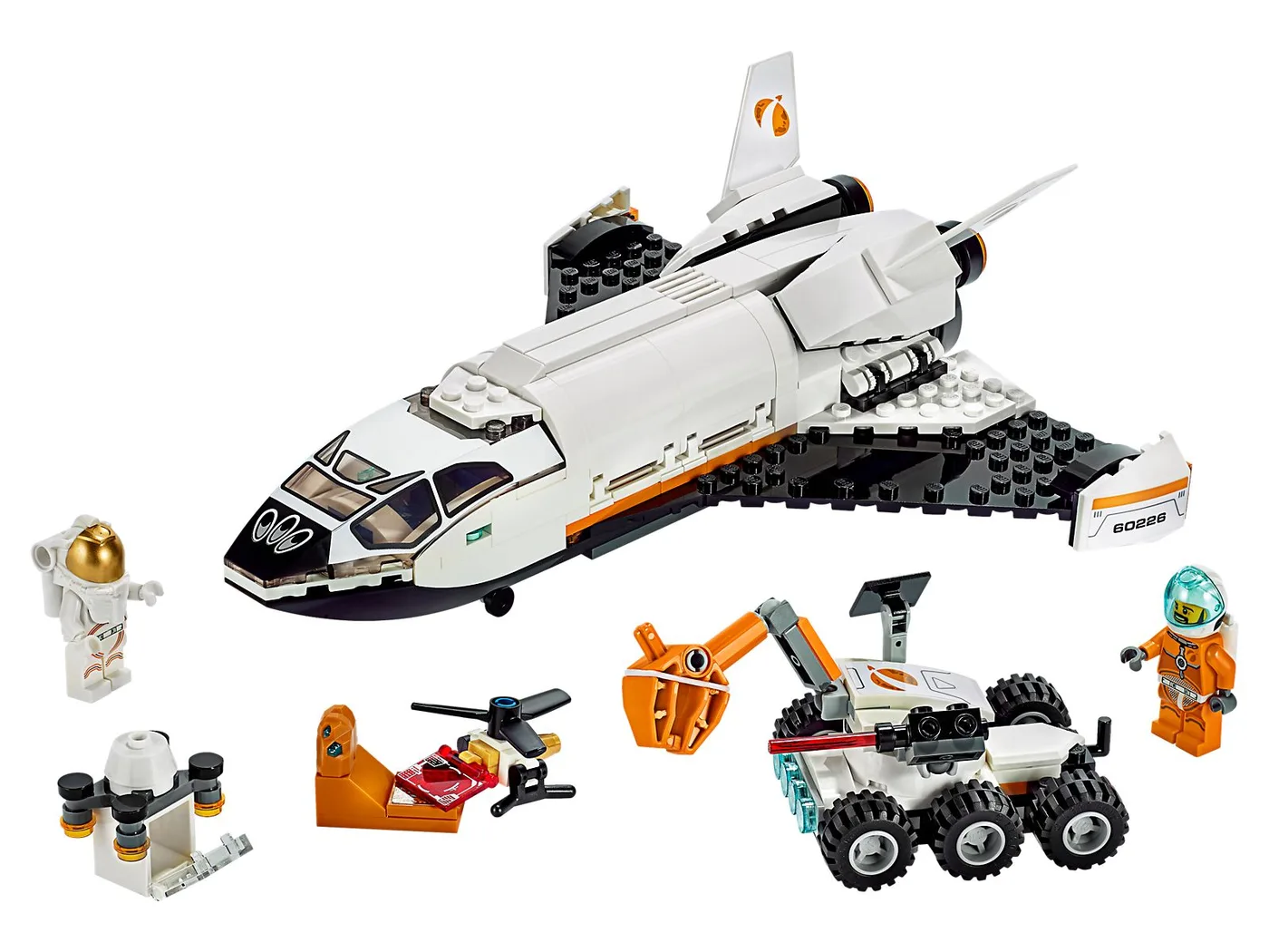 Dans le même style que le LEGO Navette de recherche de Mars (60226-1) | Brick Broker