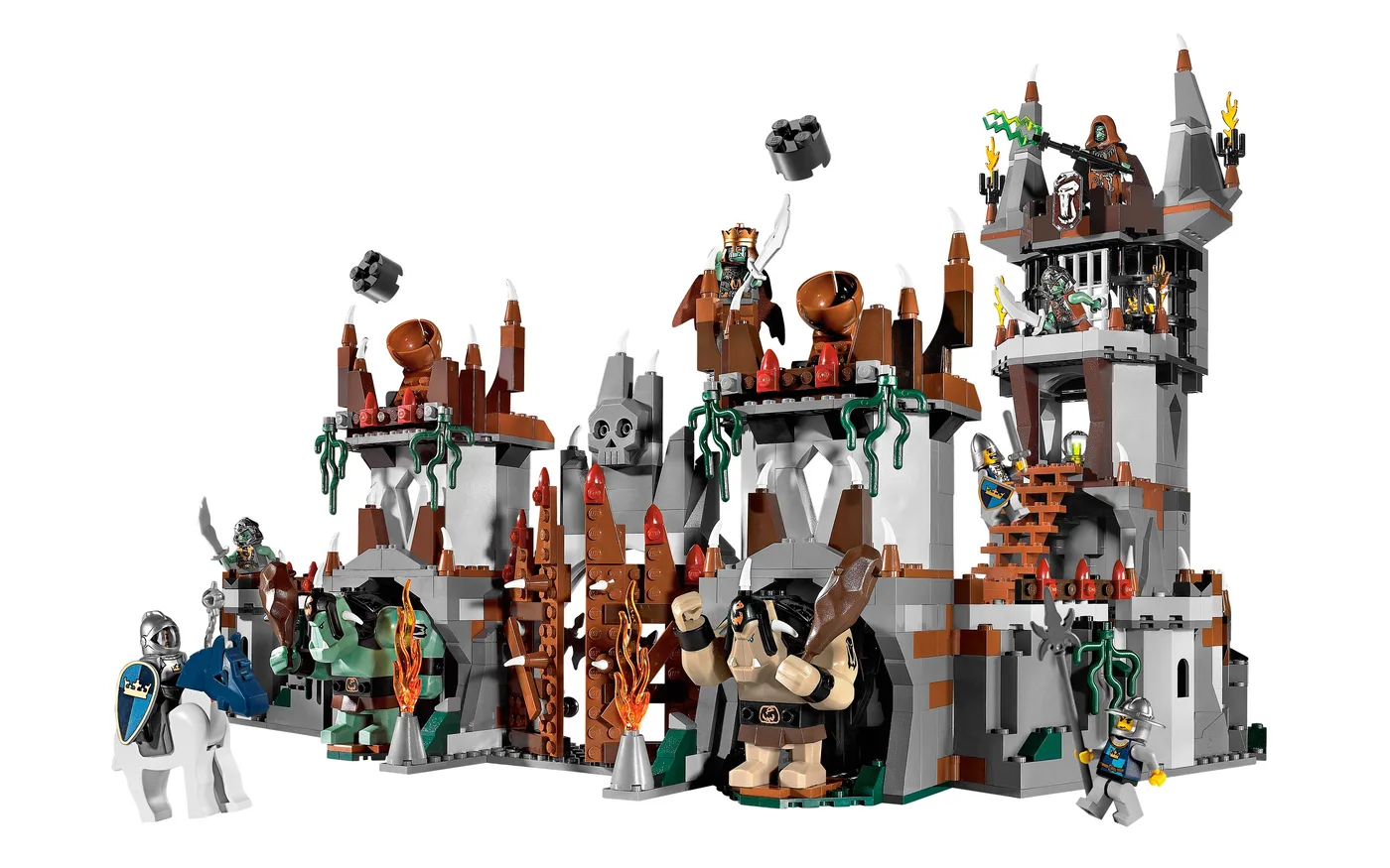 Dans le même style que le LEGO Forteresse de montagne des trolls (7097-1) | Brick Broker