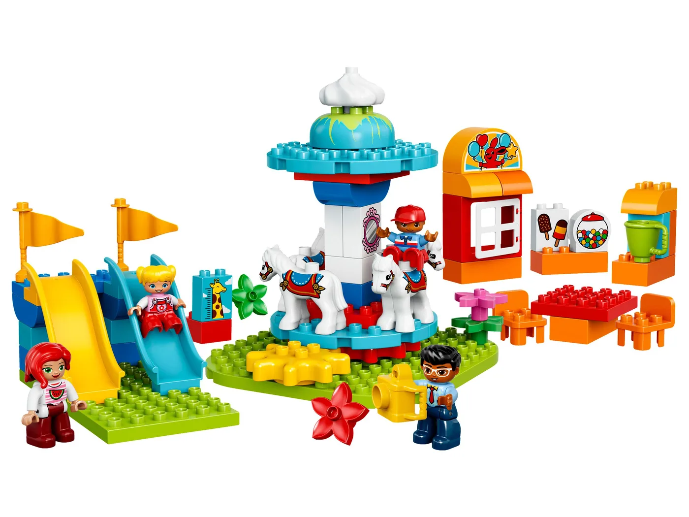 Dans le même style que le LEGO Fête foraine en famille amusante (10841-1) | Brick Broker