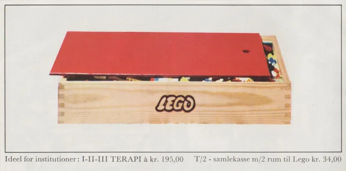 LEGO Therapy - Boîte de rangement à 2 compartiments (T2-1) - prix | Brick Broker