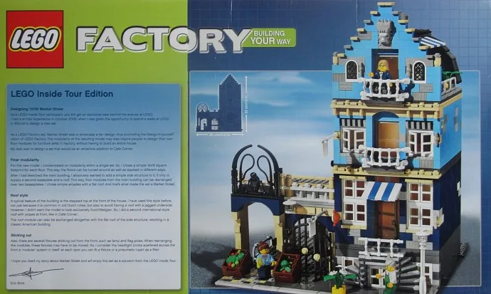 Dans le même style que le LEGO Rue du Marché (Version LEGO Inside Tour) (LIT2007-1) | Brick Broker